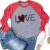 Valentines Day Shirts for Women Love Heart Womens Valentines Tops Clothing