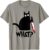 Cat What? Funny Black Cat Shirt, Murderous Cat With Knife